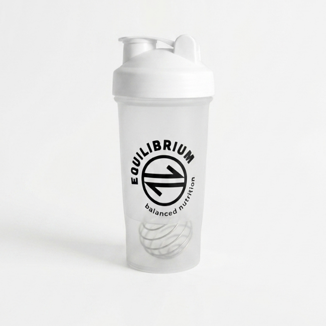 Equilibrium White 400ml Shaker