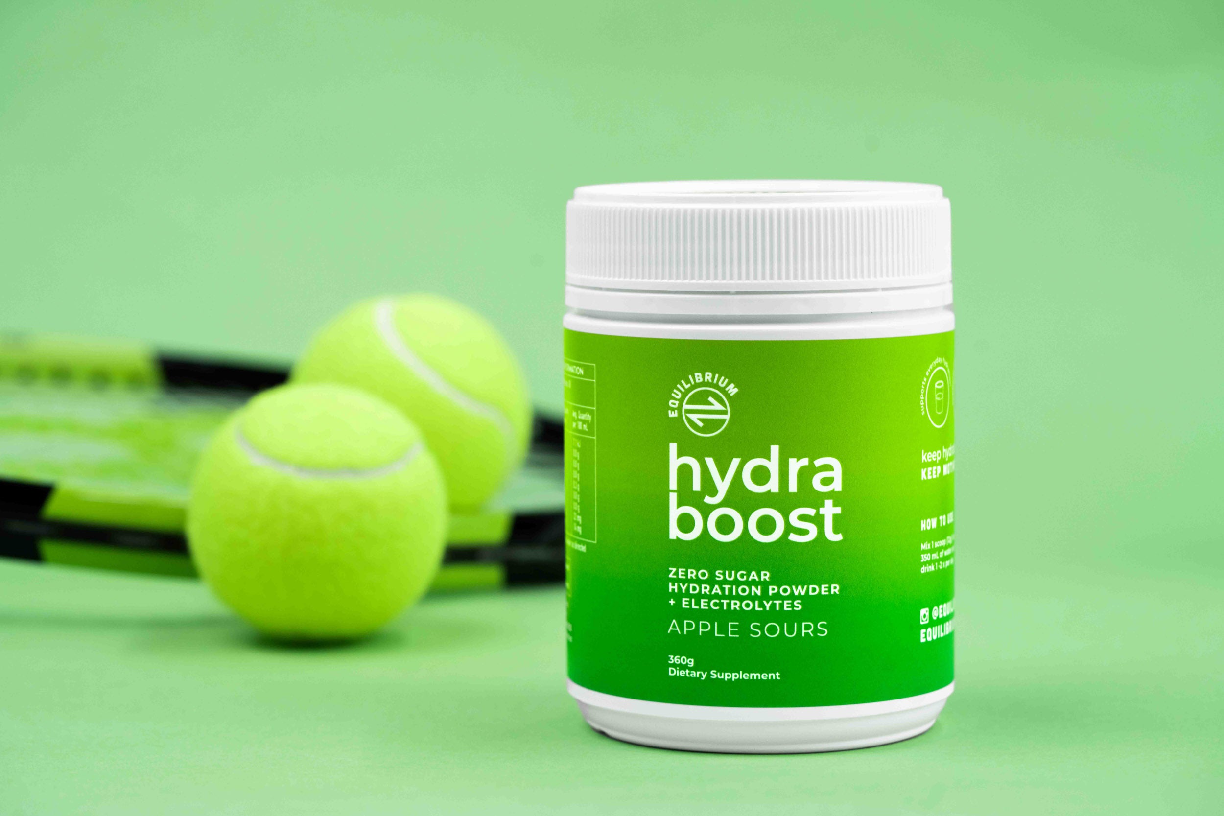 Apple Sours Low Sugar Hydration Powder - Perfect for Sport Recovery