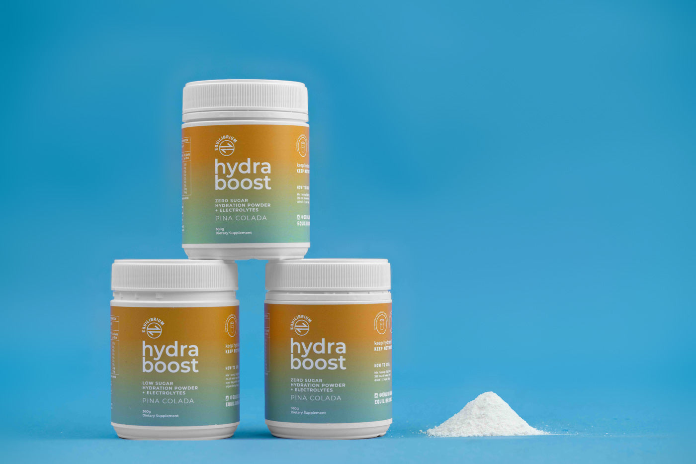 Pina Colada Low Sugar Hydration Powder