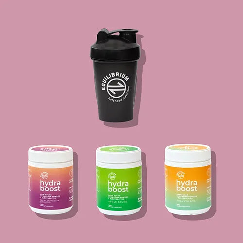 Triple + Shaker Bundle - Pick 3 x Hydra Boost Flavours